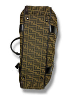 Vintage Fendi Zucca Canvas and Leather Travel Bag - Excellent Condition