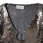 16Arlington 'Solaris' Cut Out Sequin Top - Size 10 - Never Worn