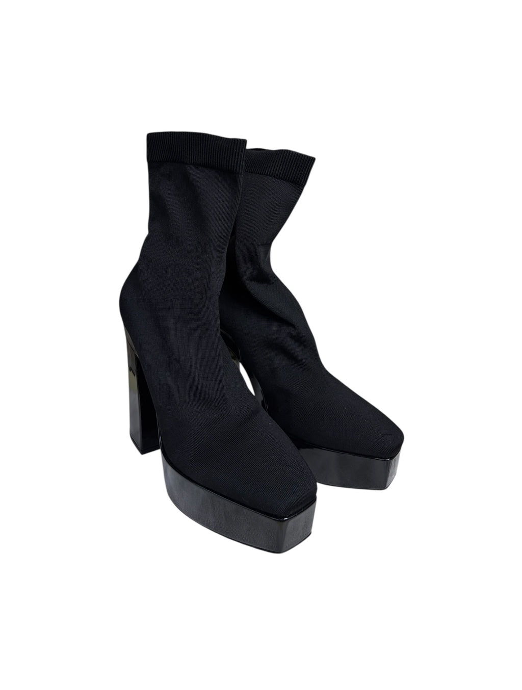 Jimmy Choo Knitted Sock Boots - Size 41