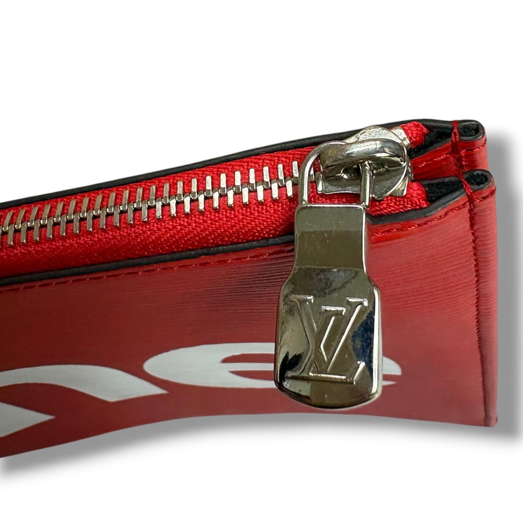 2017 Limited Edition Louis Vuitton x Supreme Pochette Jour GM - Very Good Condition