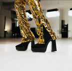 Jimmy Choo Knitted Sock Boots - Size 41