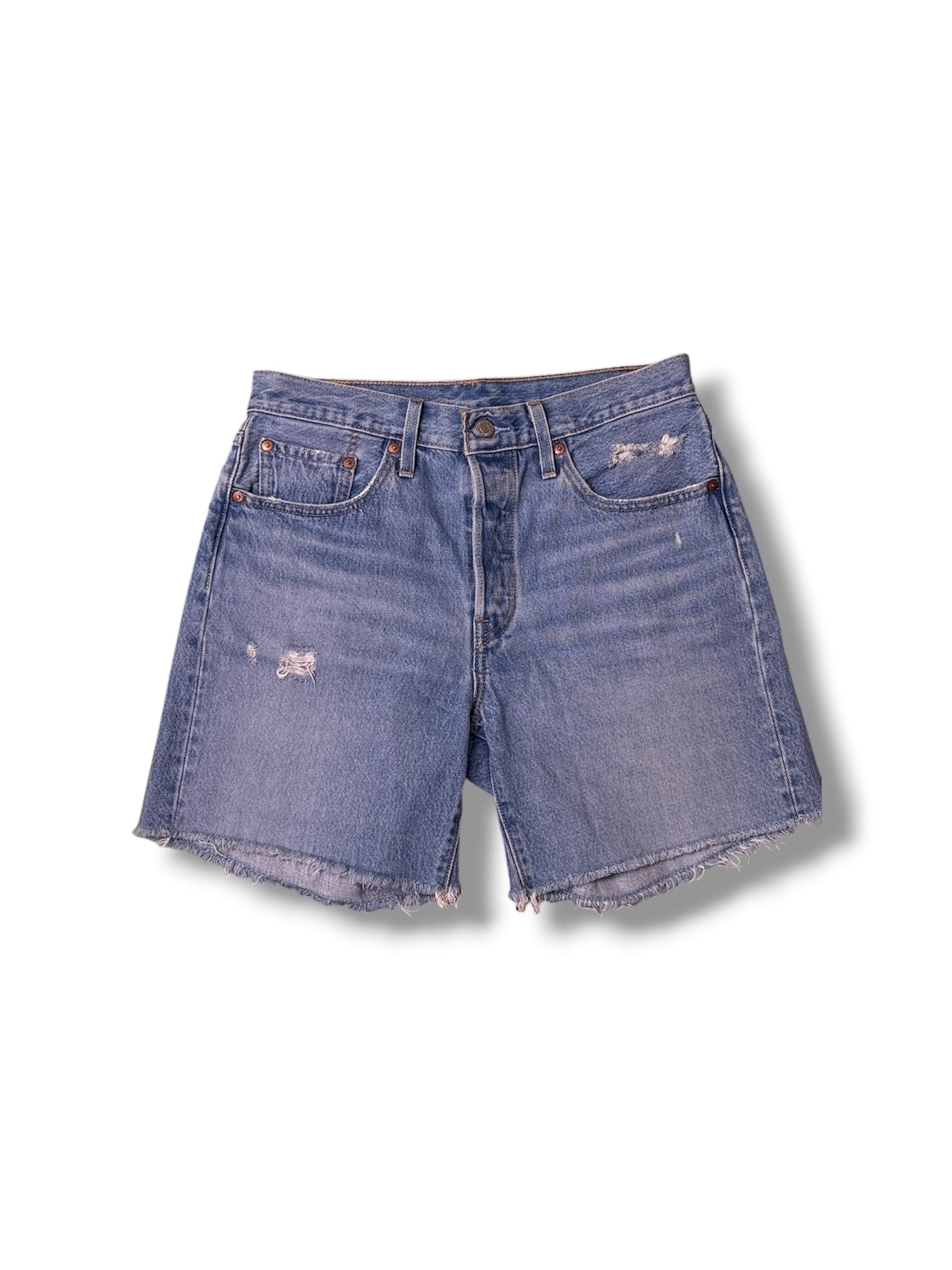 Levi 501 Denim Cut Offs - Size 28 - Excellent Condition