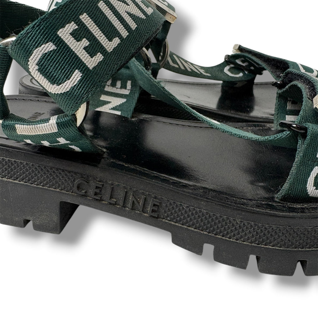 2022 Celine 'Leo' Sandals - Size 39 - Very Good Condition