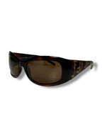 Vintage Fendi FF Motif Sunglasses - Very Good Condition