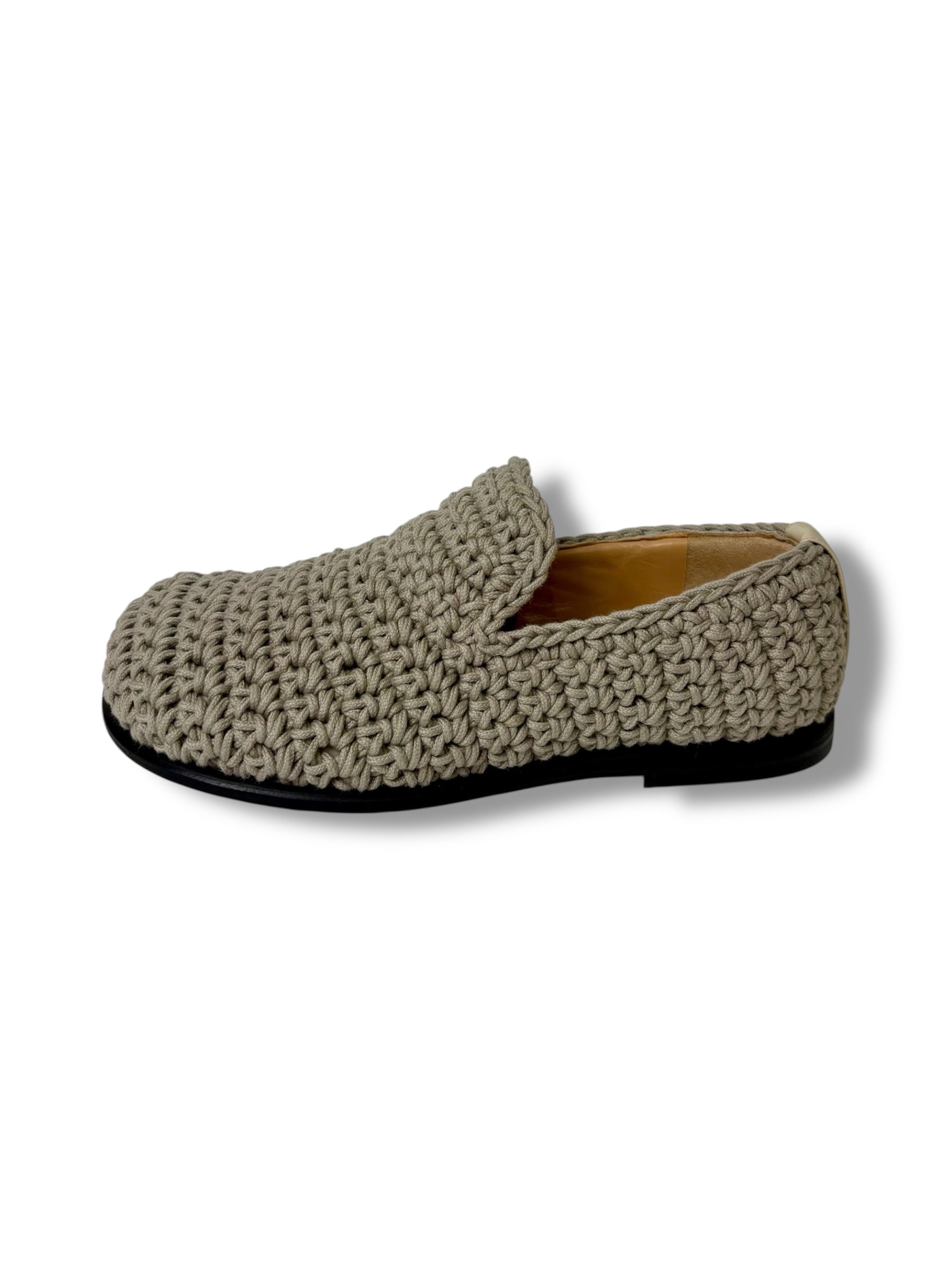 2024 JW Anderson Crochet Moccasins - Size 37