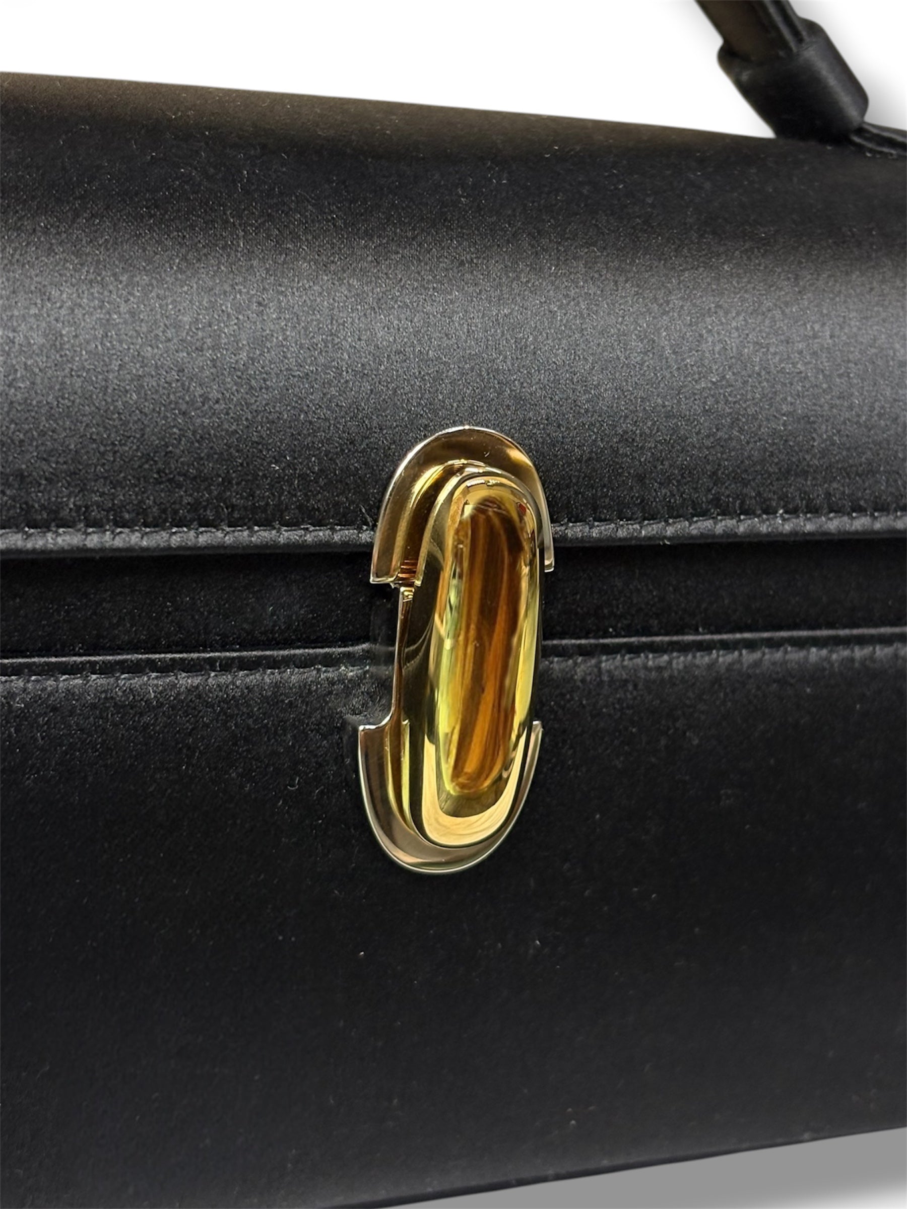 Savette Satin Symmetry Pochette - Never Worn