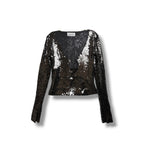 16Arlington 'Solaris' Cut Out Sequin Top - Size 10 - Never Worn