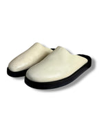 The Row Shearling Lined Sabot Mules - Size 42