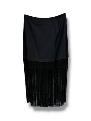 Sea NYC 'Pari' Fringed Skirt - Size 10 - Brand New With Tags