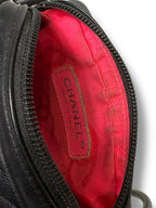 2005 Vintage Chanel Lambskin Cambon Small Crossbody Bag
