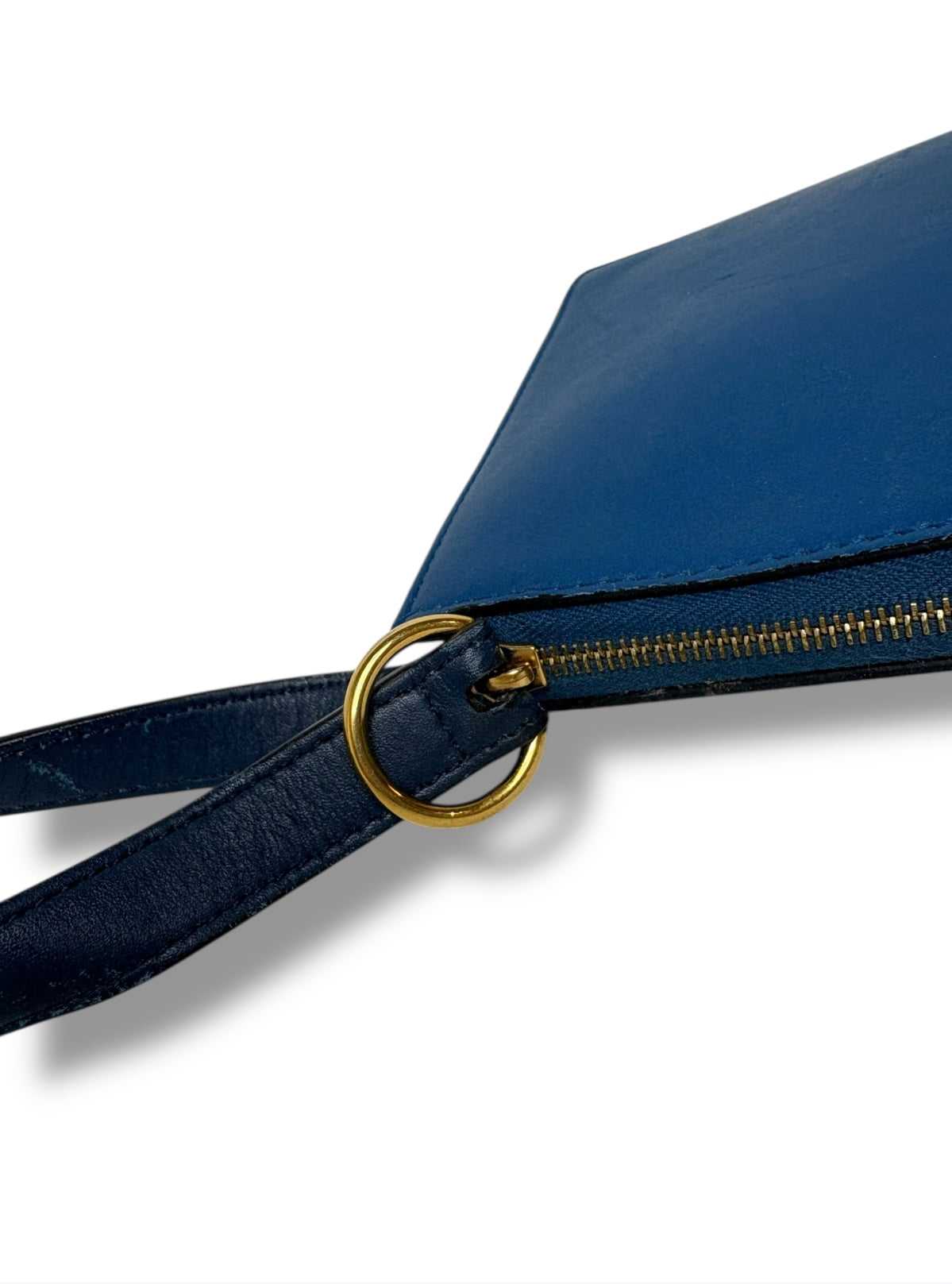 Céline Ring Multifunction Leather Clutch