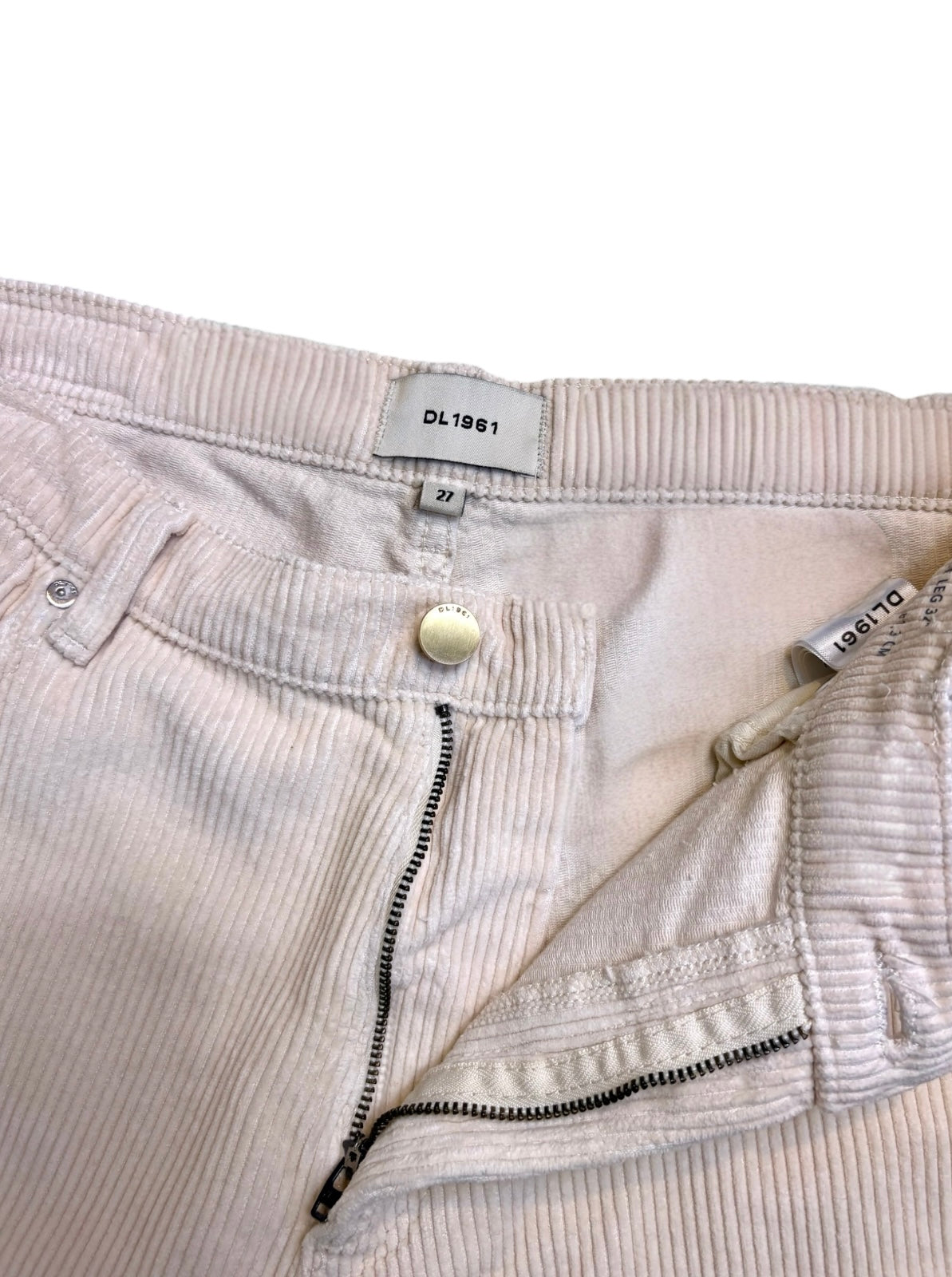 DL1961 Corduroy 'Zoie' Trousers - Size 27