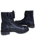 Jimmy Choo Combat Boots - Size 43