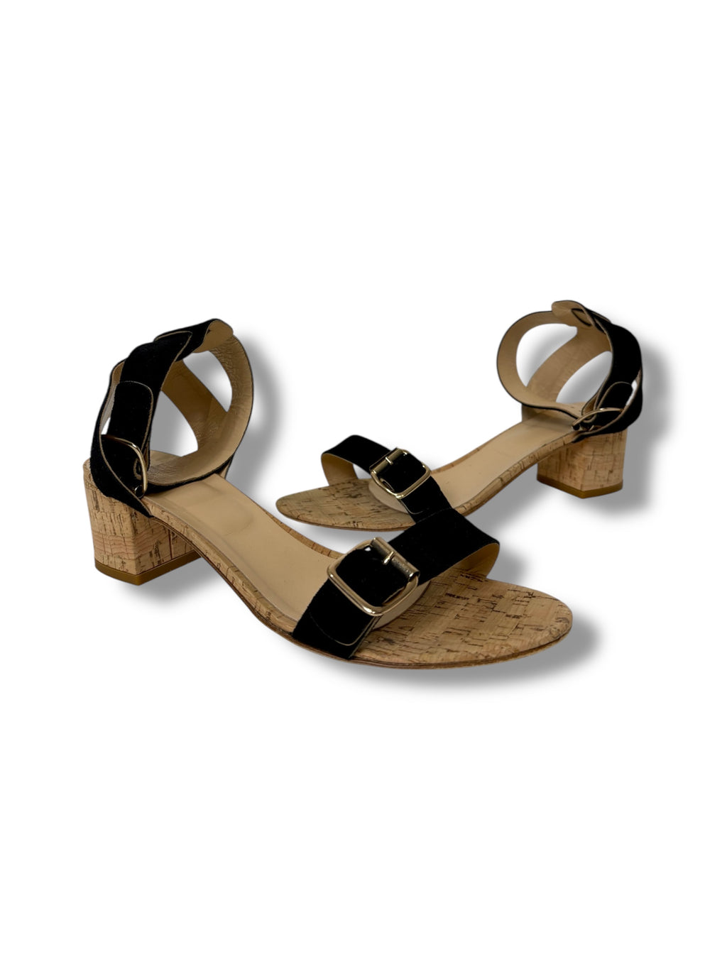 ATP Atelier 'Carmen' Cork & Suede Sandal - Size 39 - Excellent Condition