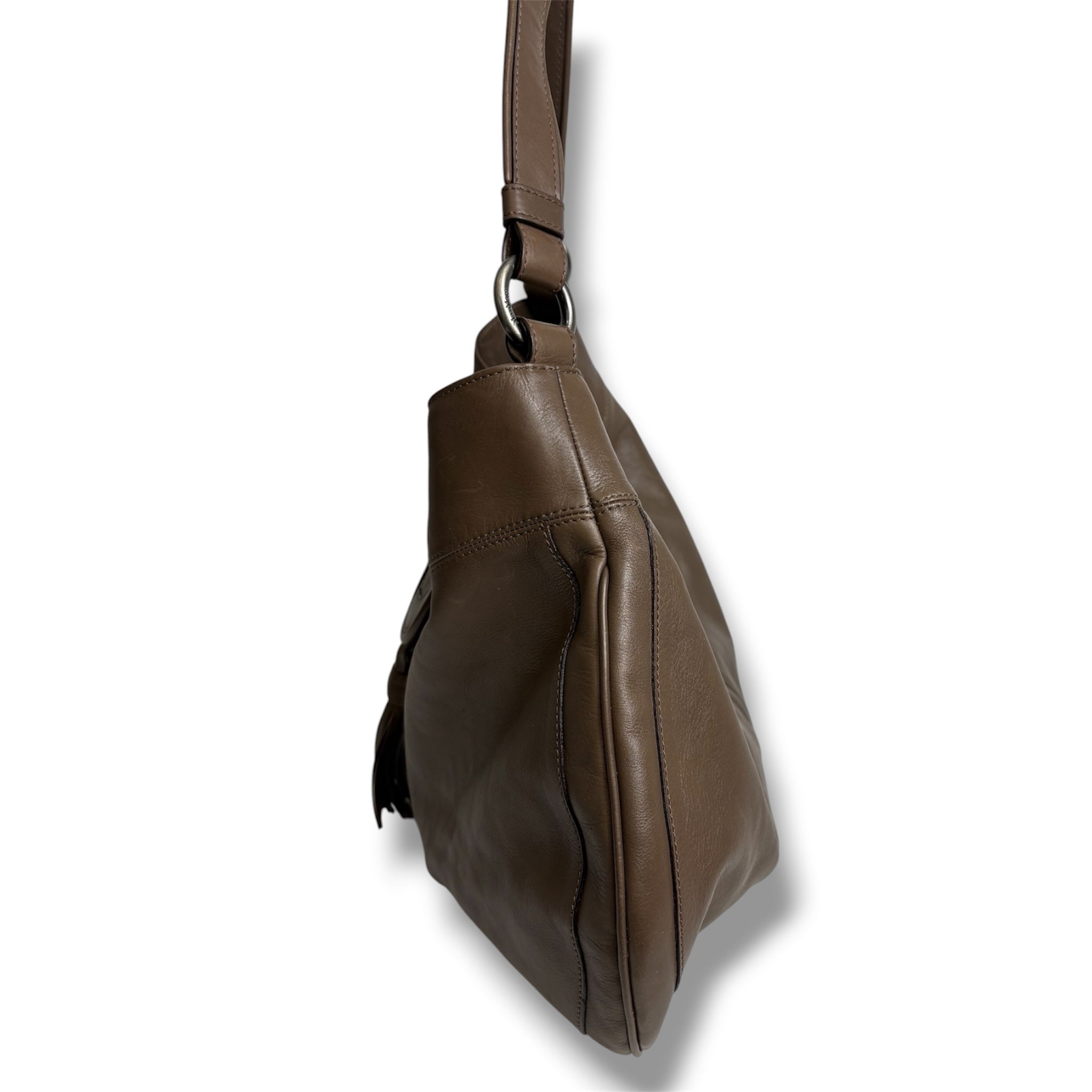 Max Mara Boho Tassel Shoulder Bag - Very Good Condition
