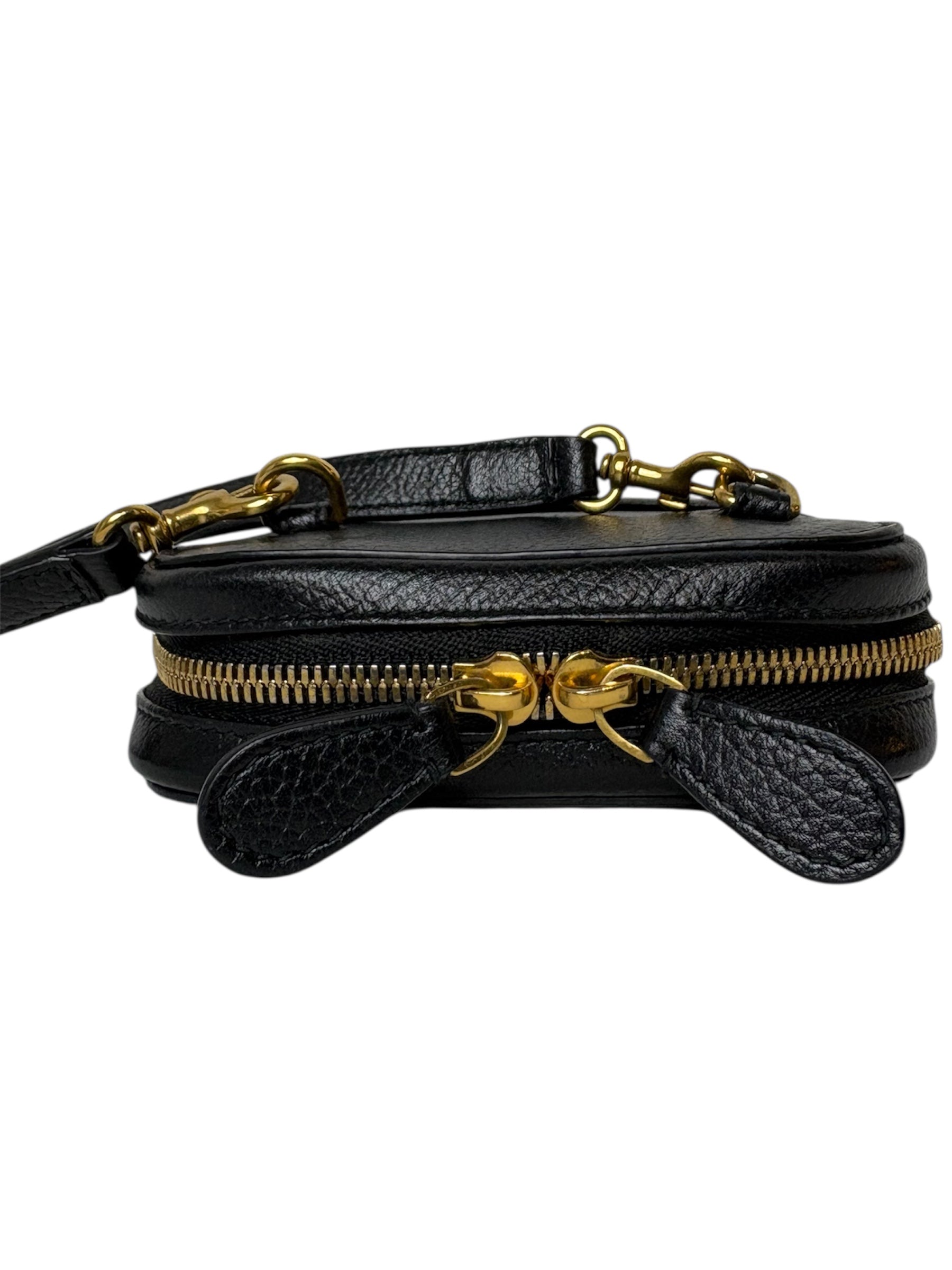 Balenciaga Leather 'Cash Zip Phone Holder' Bag