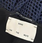 Song For The Mute V Neck Net Dress - Size 38 - Very Good Condition