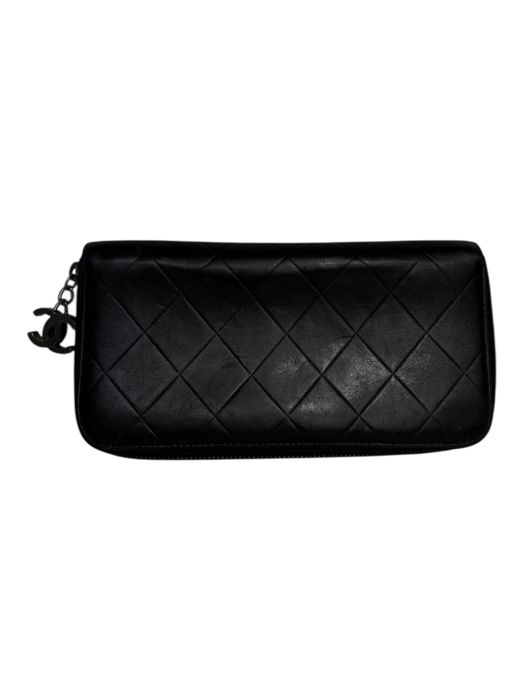 Chanel Matelassé Lambskin Long Wallet