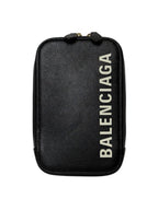 Balenciaga Leather 'Cash Zip Phone Holder' Bag