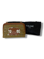 Celine Sequin Pochette Chaîne Triomphe Crossbody - Excellent Condition