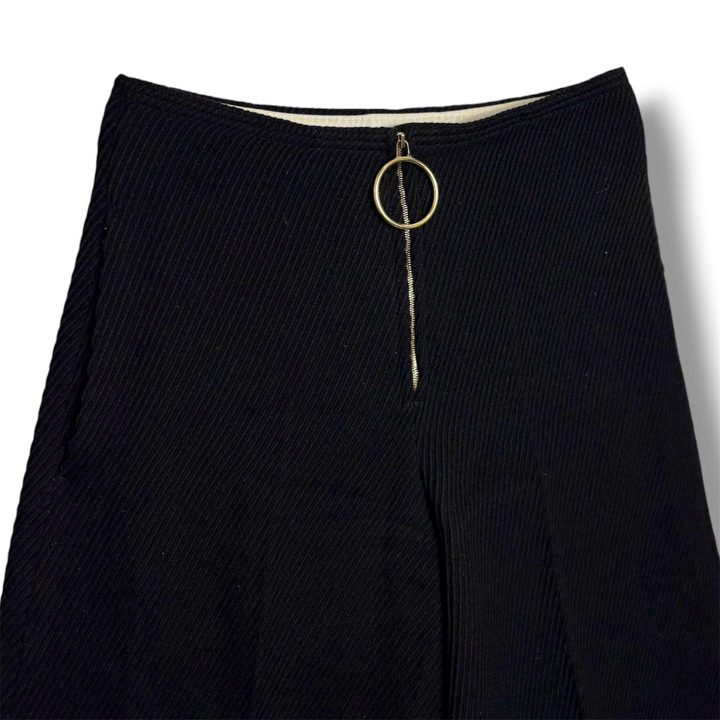 2015 Céline Textured Wide Trousers - Size 34 - Very Good Condition