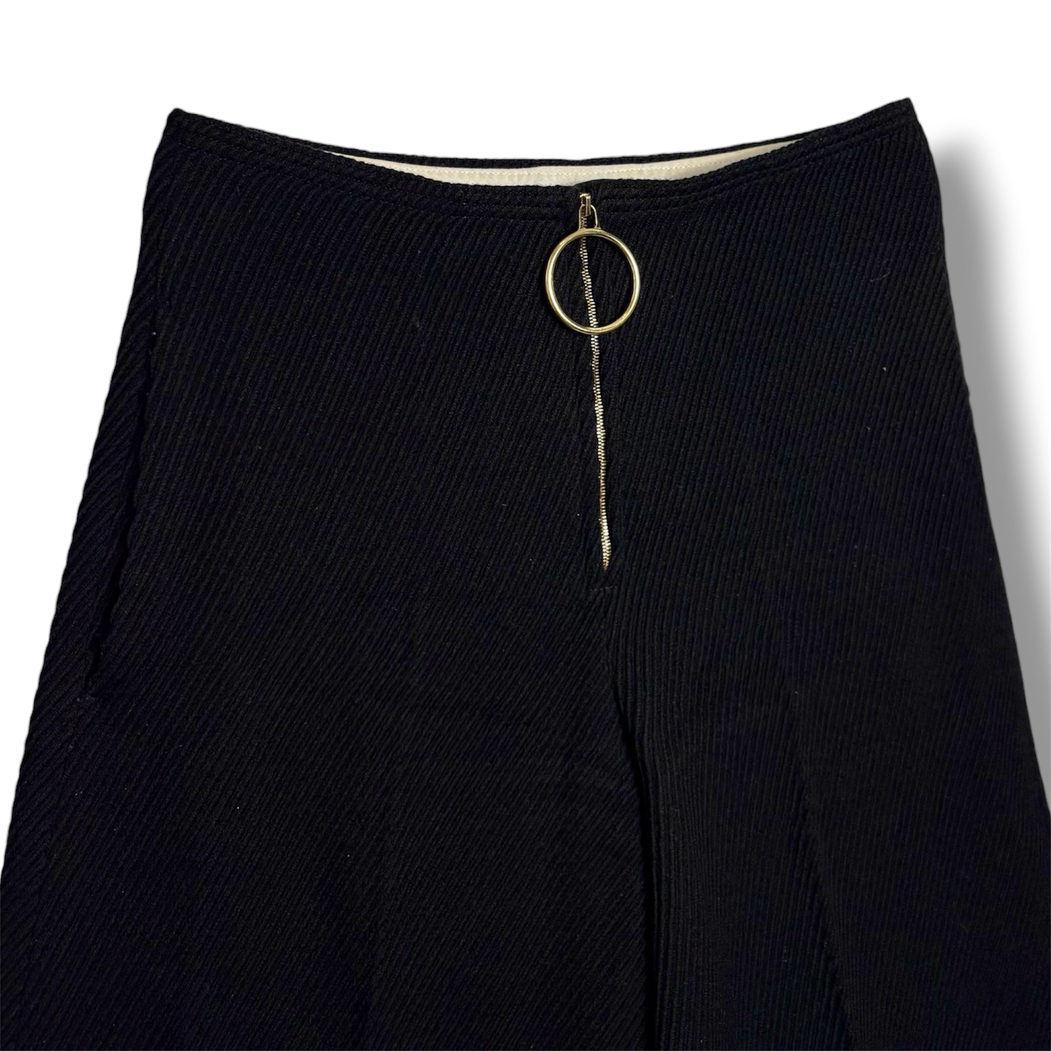 2015 Céline Textured Wide Trousers - Size 34 - Very Good Condition