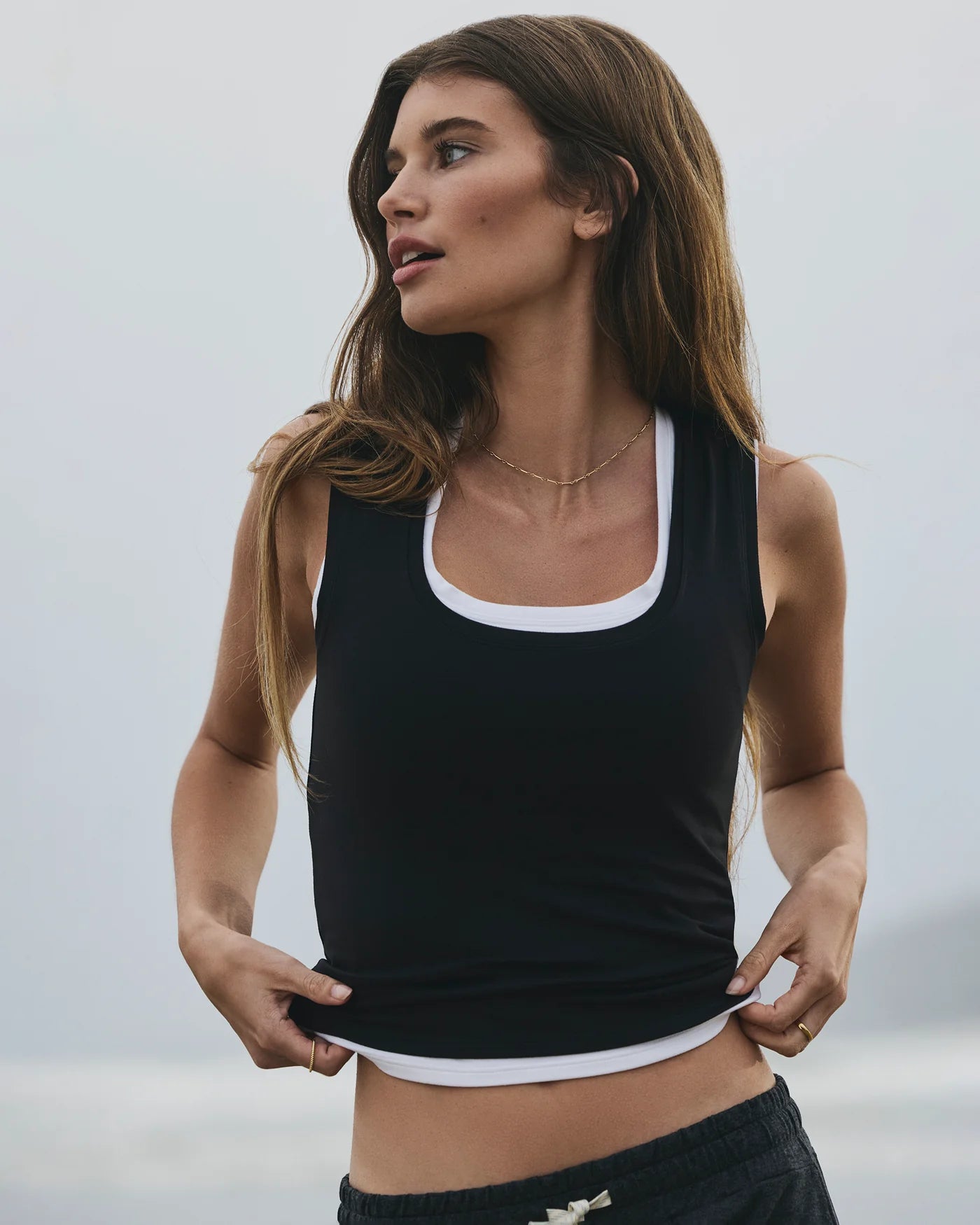 Vuori 'Halo' Essential Scoop Tank - Size Small - Brand New With Tags