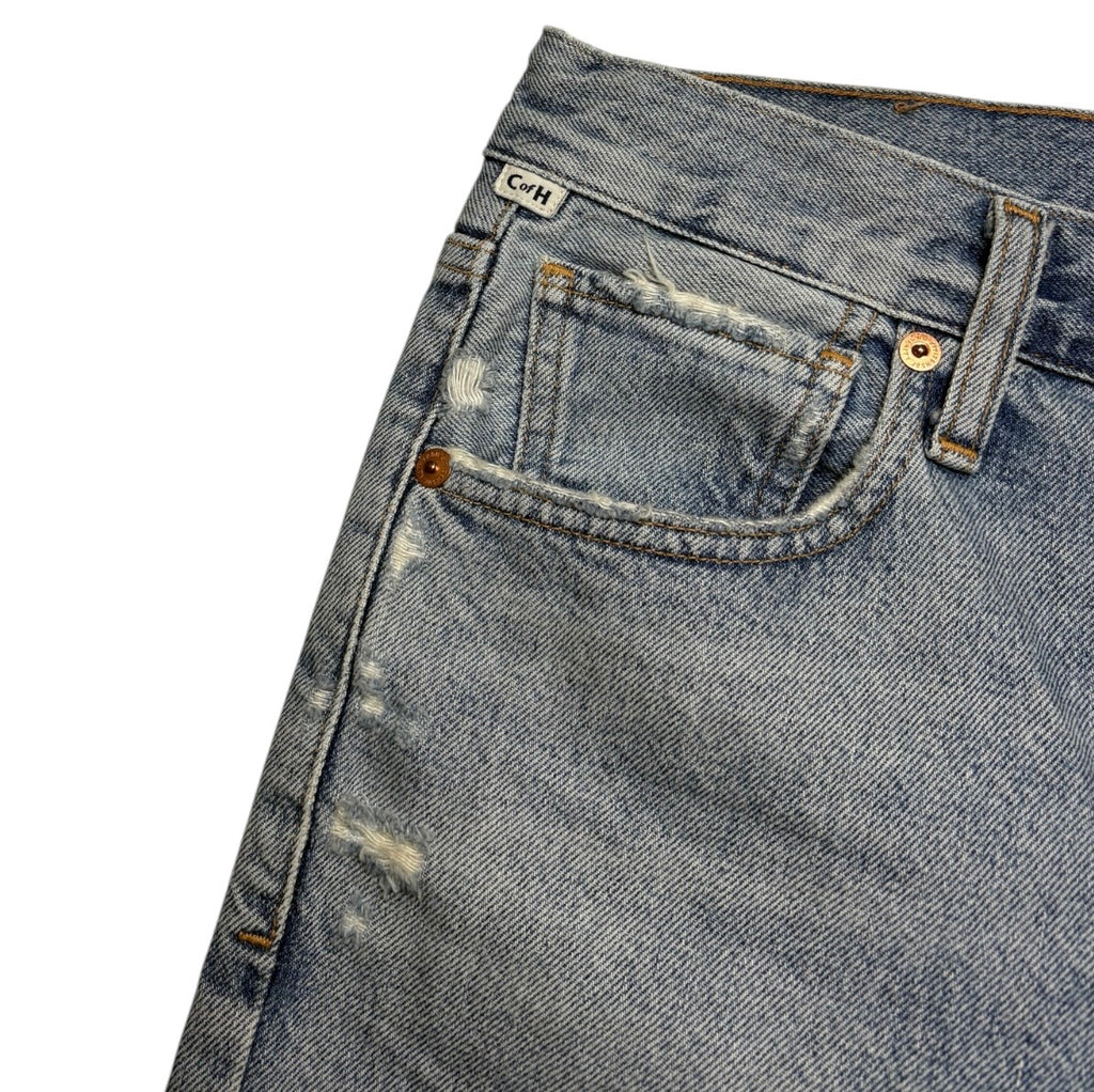 Citizens of Humanity 'Ambrosia' Distressed Bermuda Shorts - Size 24 - Never Worn