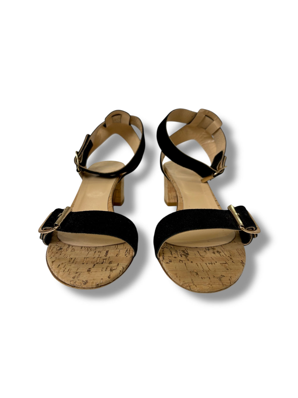 ATP Atelier 'Carmen' Cork & Suede Sandal - Size 39 - Excellent Condition