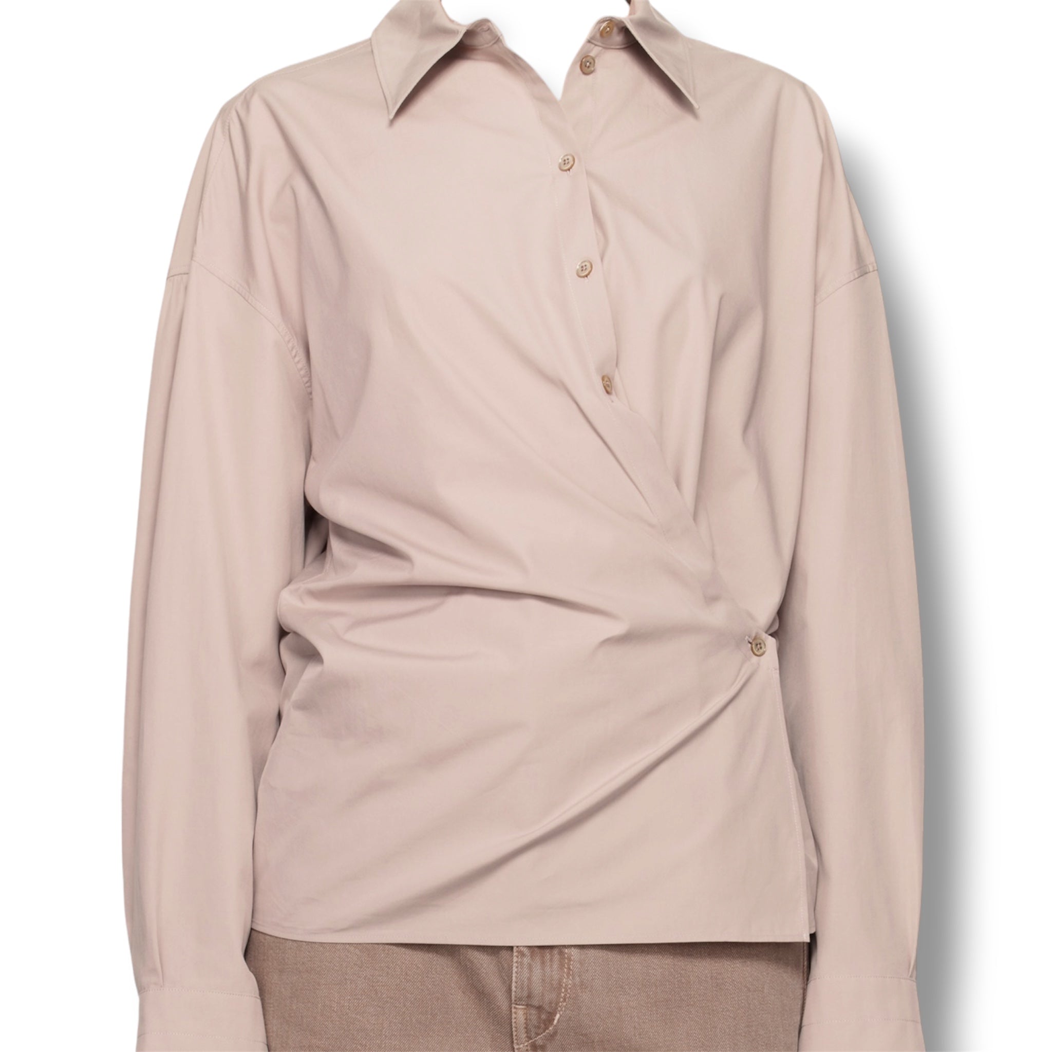 Lemaire Straight Collar Twisted Shirt - Size 40 - Never Worn