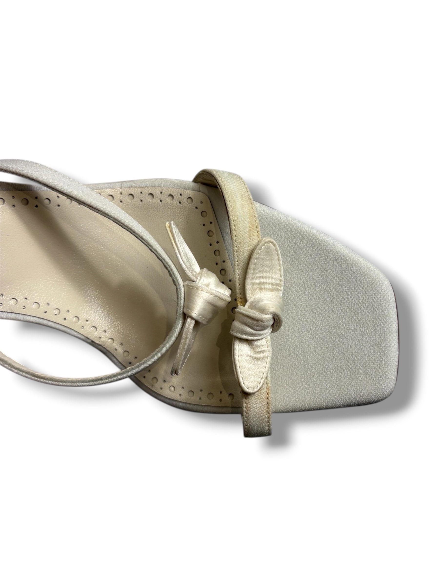 Manolo Blahnik 'Fiocco' Wrap Around Sandal - Size 41 - Very Good Condition