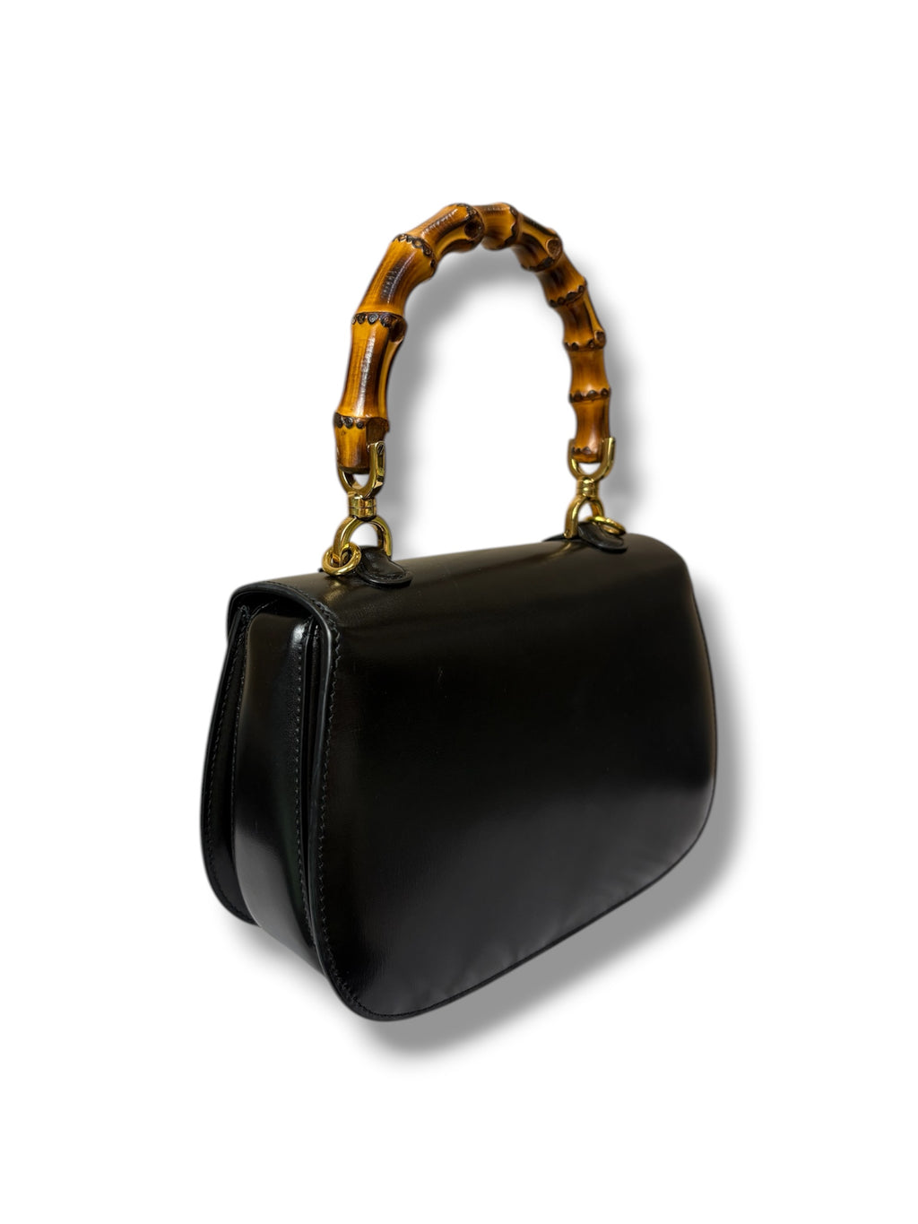 Gucci Small 1947 Bamboo Handbag - Excellent Condition