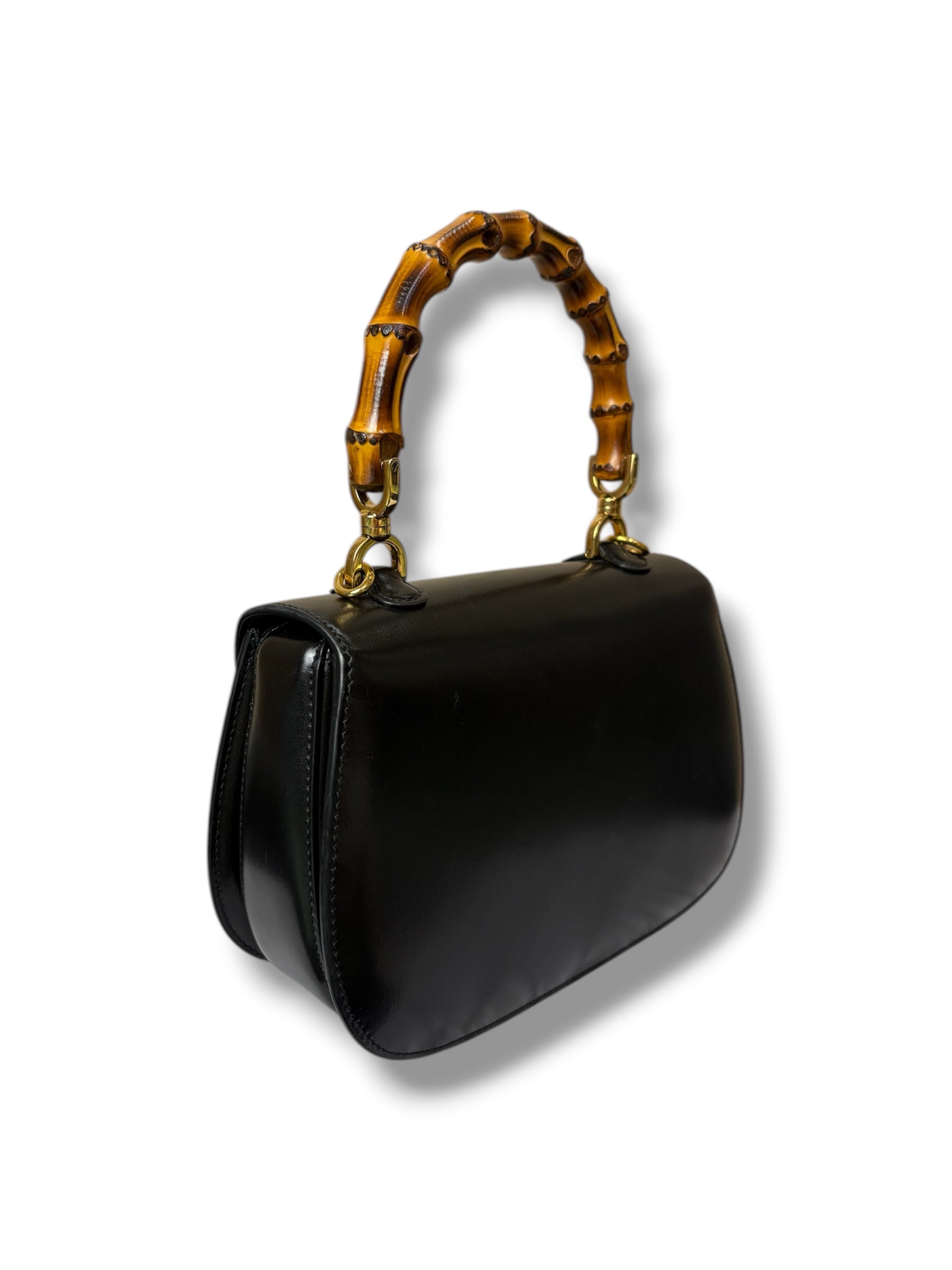 Gucci Small 1947 Bamboo Handbag - Excellent Condition