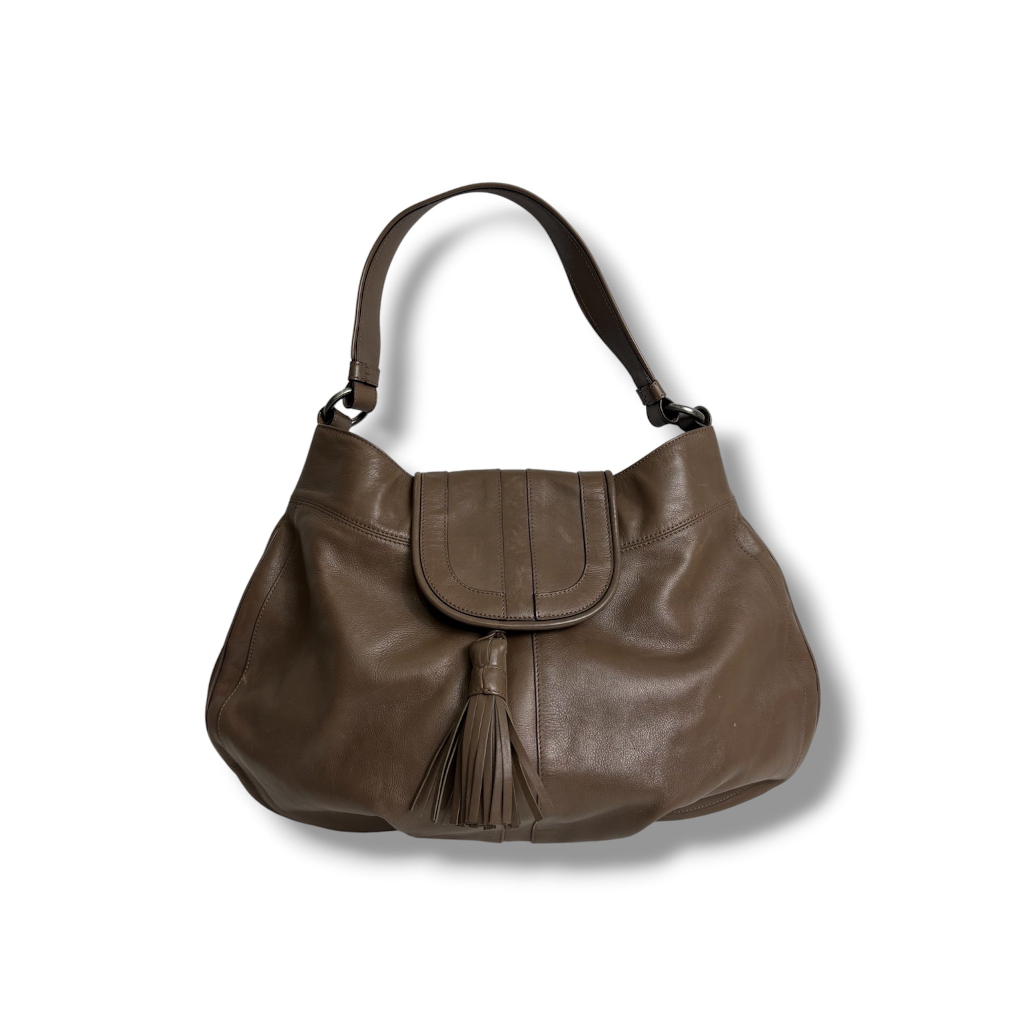 Max Mara Boho Tassel Shoulder Bag - Very Good Condition