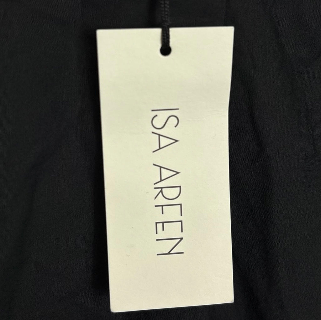 2017 Isa Arfen Asymmetric Draped Top - Size 8 - Brand New With Tags