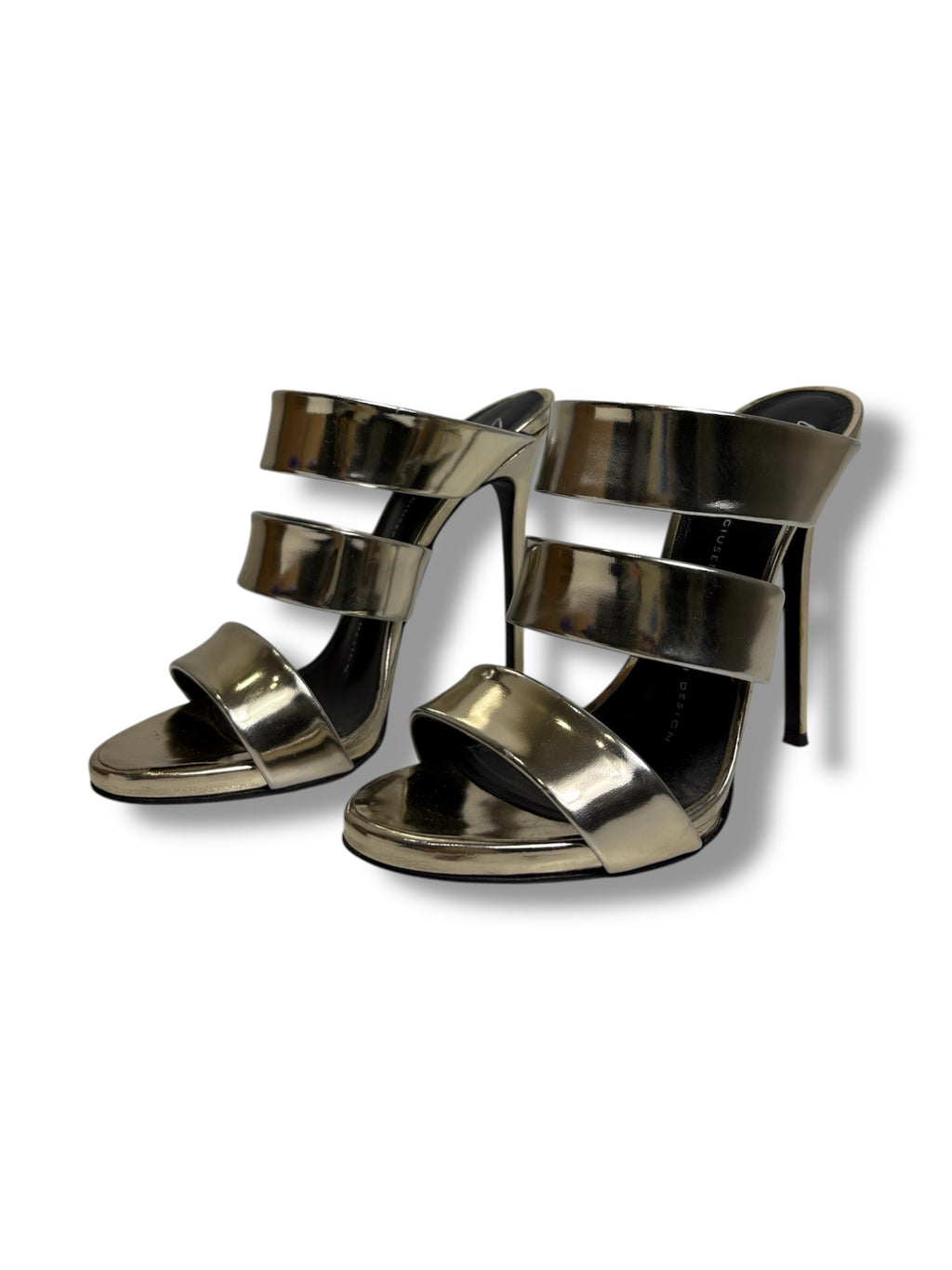 Giuseppe Zanotti Andrea Three Strap Sandal - Size 37 - Excellent Condition