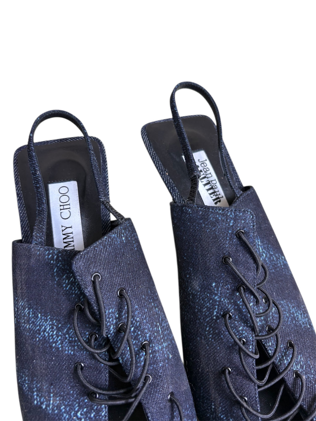 Jimmy Choo x JPG Slingback Heels - Size 41