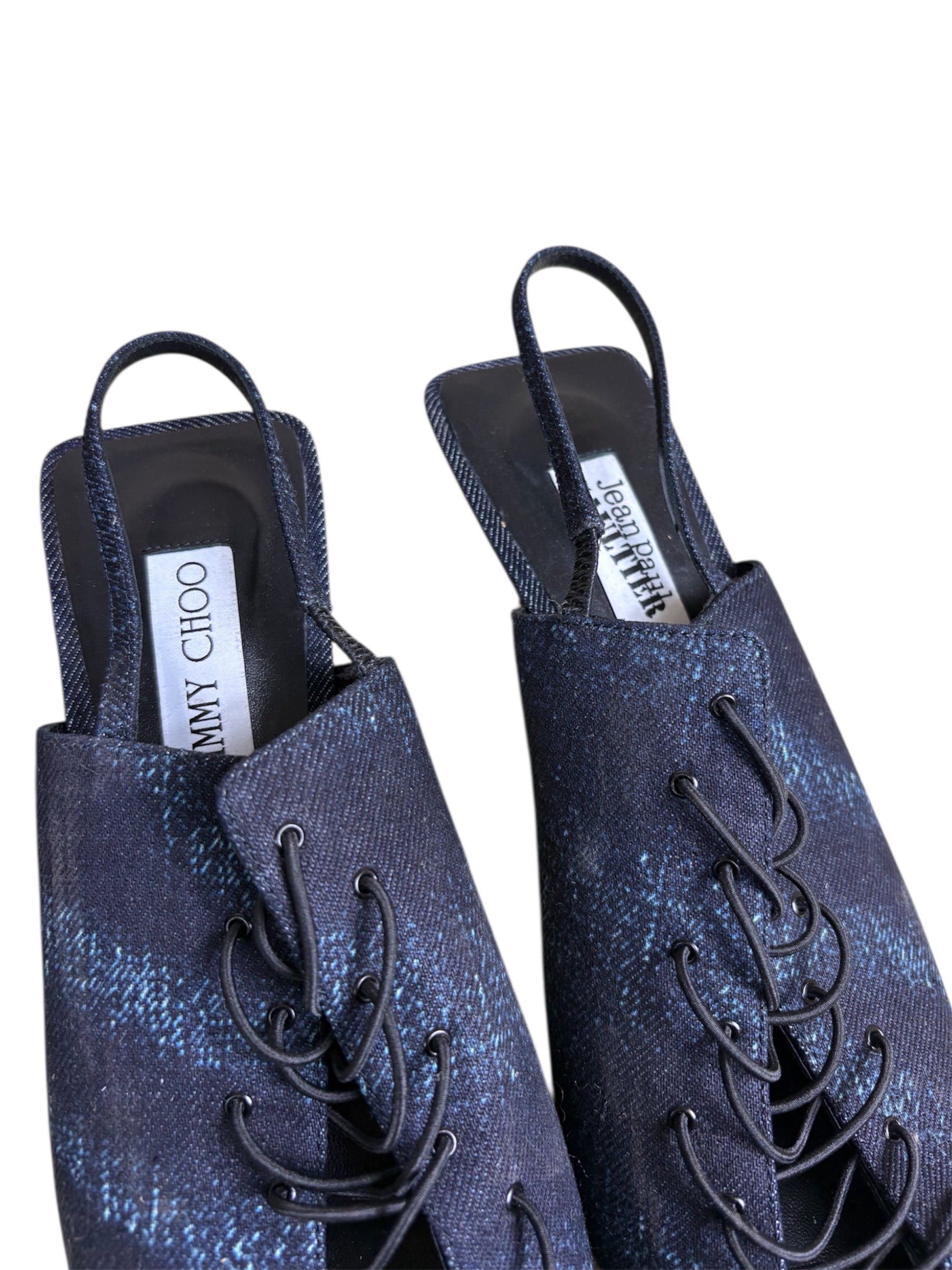 Jimmy Choo x JPG Slingback Heels - Size 41