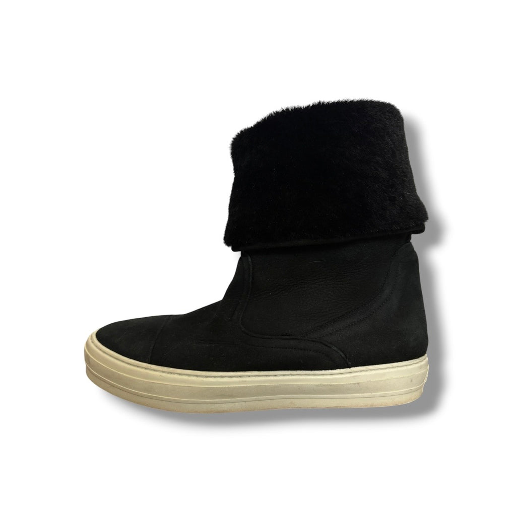 Ferragamo 'Lucio' Sneaker Boots - Size 5 - Very Good Condition