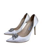Jimmy Choo Satin Pumps - Size 41 - Good Condition