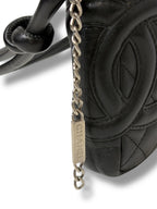 2005 Vintage Chanel Lambskin Cambon Small Crossbody Bag