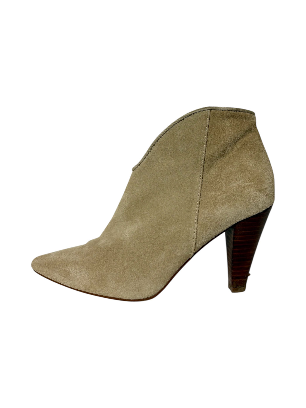 Mint Velvet Suede Ankle Boots - Size 39 - Very Good Condition