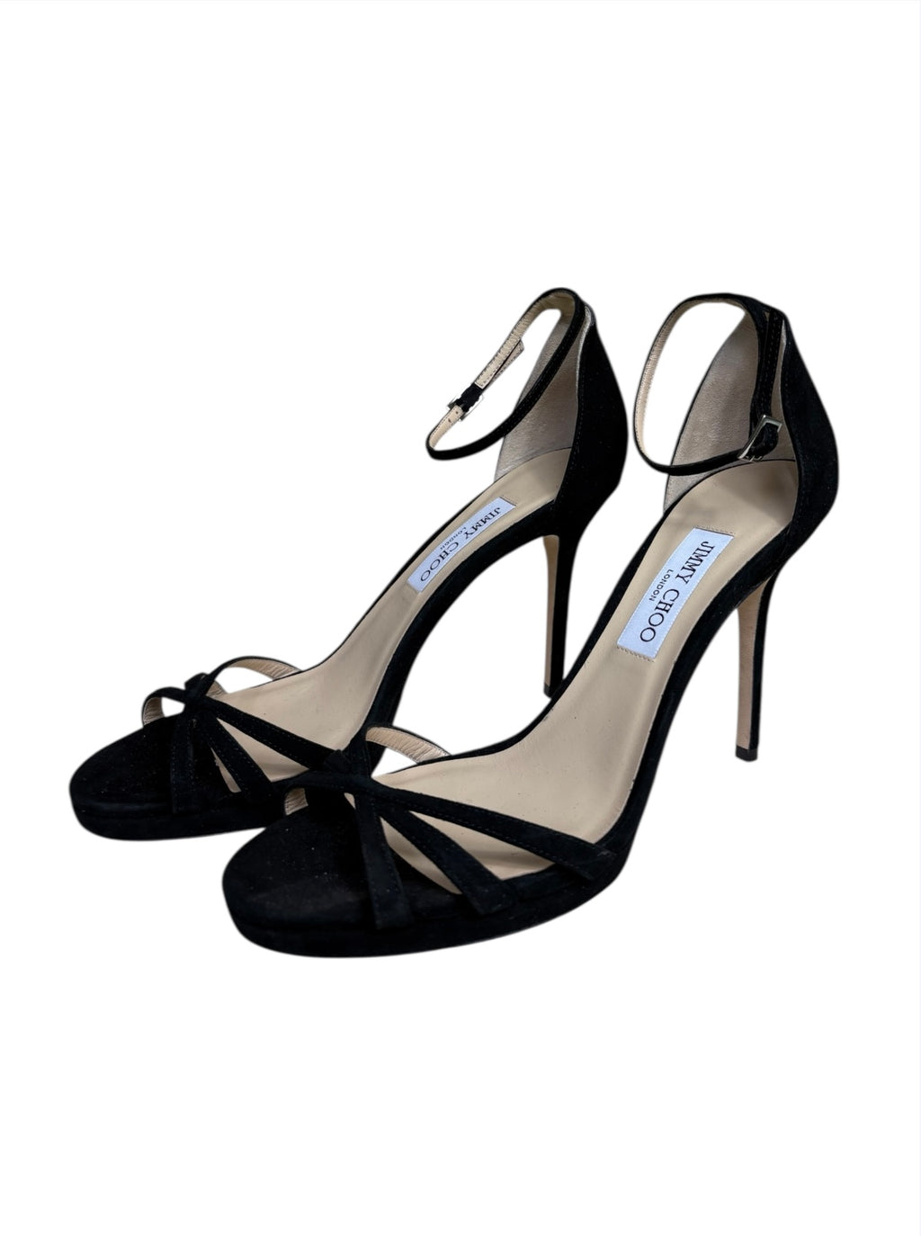 Jimmy Choo Suede Sandals - Size 41 - Excellent Condition