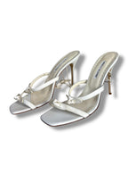 Manolo Blahnik 'Fiocco' Wrap Around Sandal - Size 41