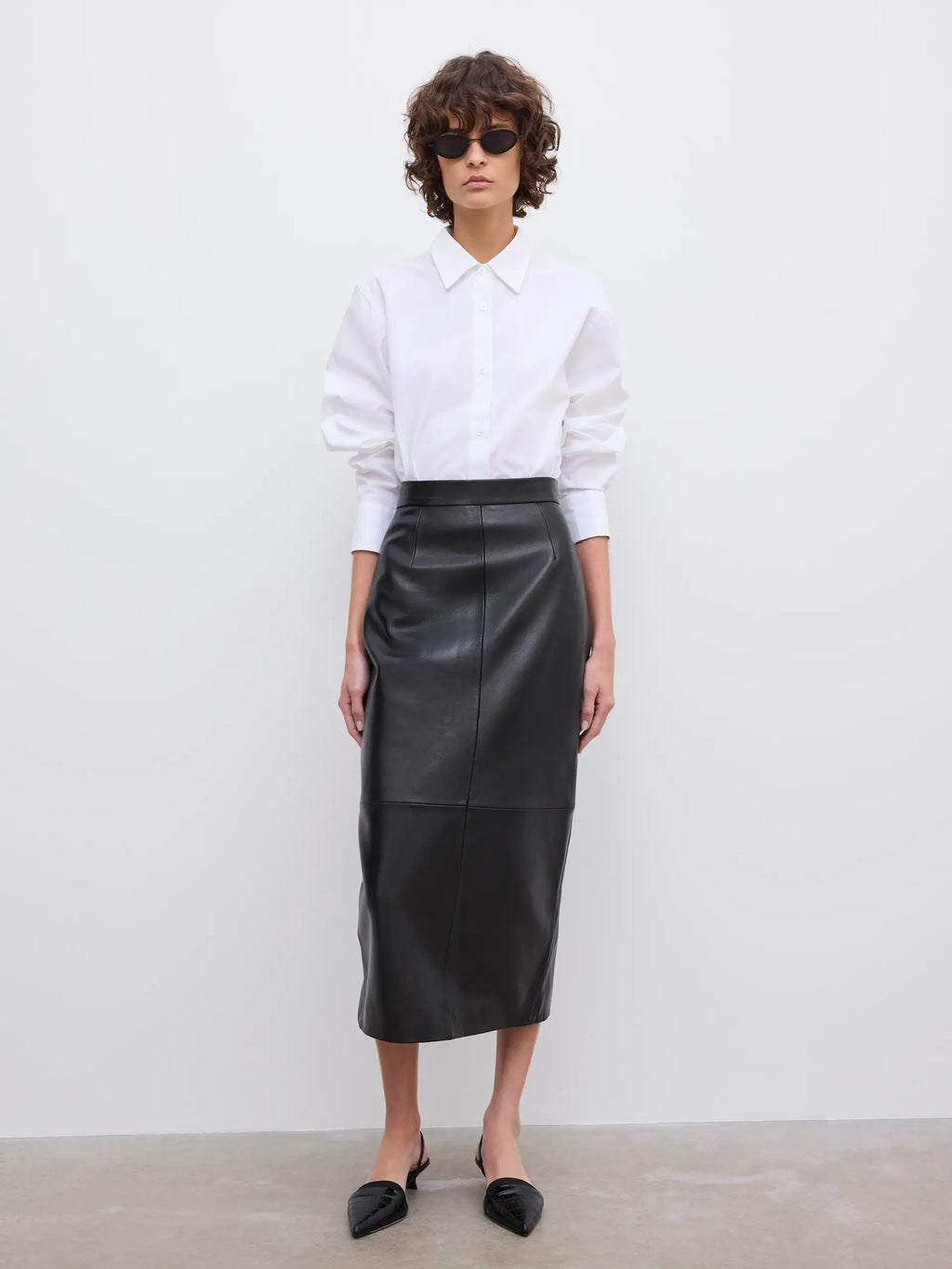 2026 House of Dagmar Midi Skirt - Size 36 - Brand New With Tags