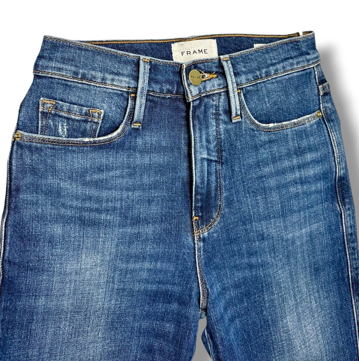 Frame Le Sylvie Slender Straight Jeans - Size 23 - Excellent Condition