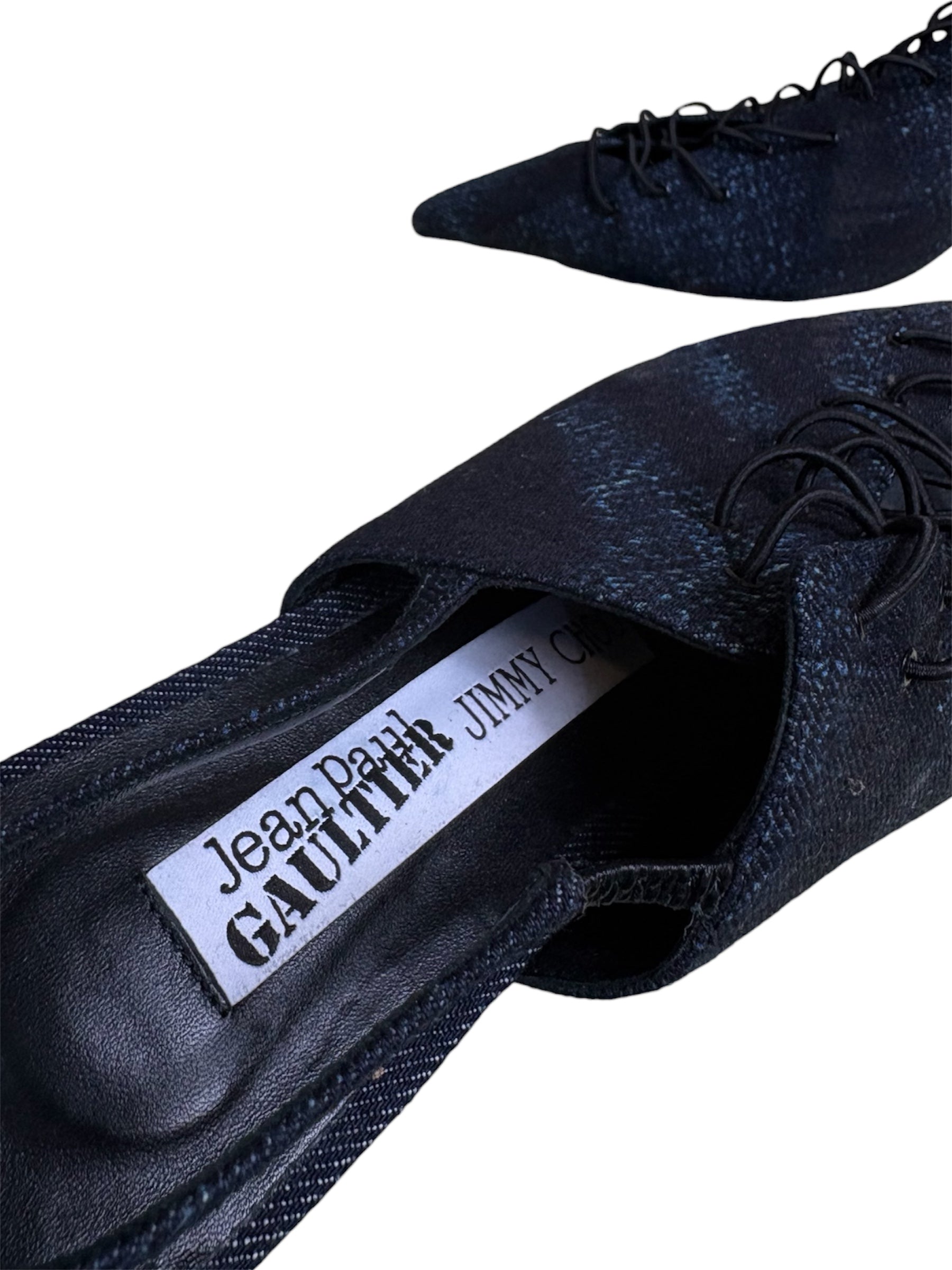 Jimmy Choo x JPG Slingback Heels - Size 41