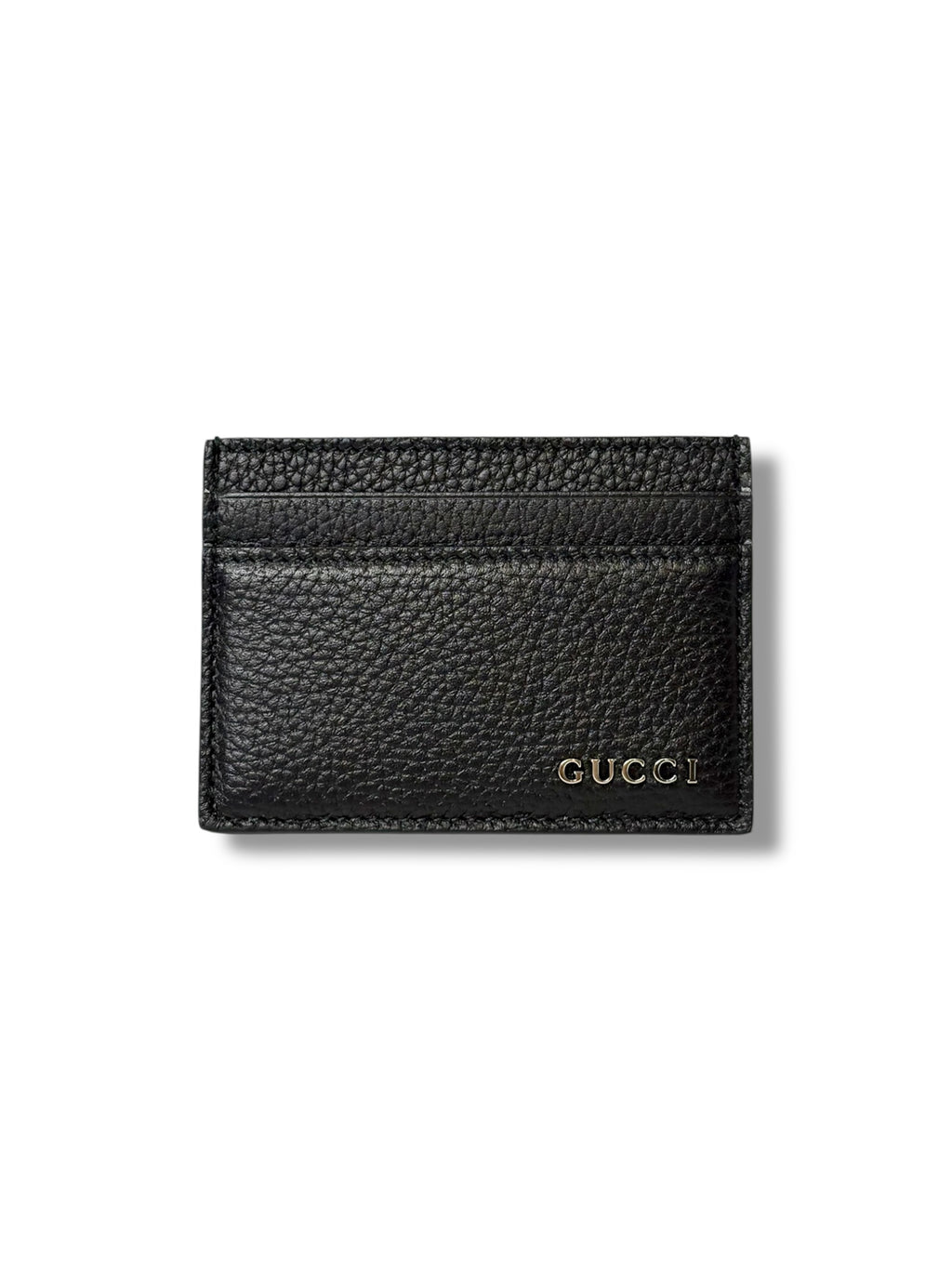 Gucci Grained Leather Card Holder