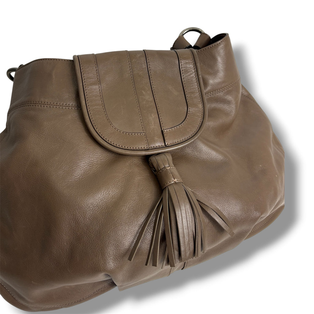 Max Mara Boho Tassel Shoulder Bag - Very Good Condition