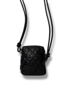 2005 Vintage Chanel Lambskin Cambon Small Crossbody Bag